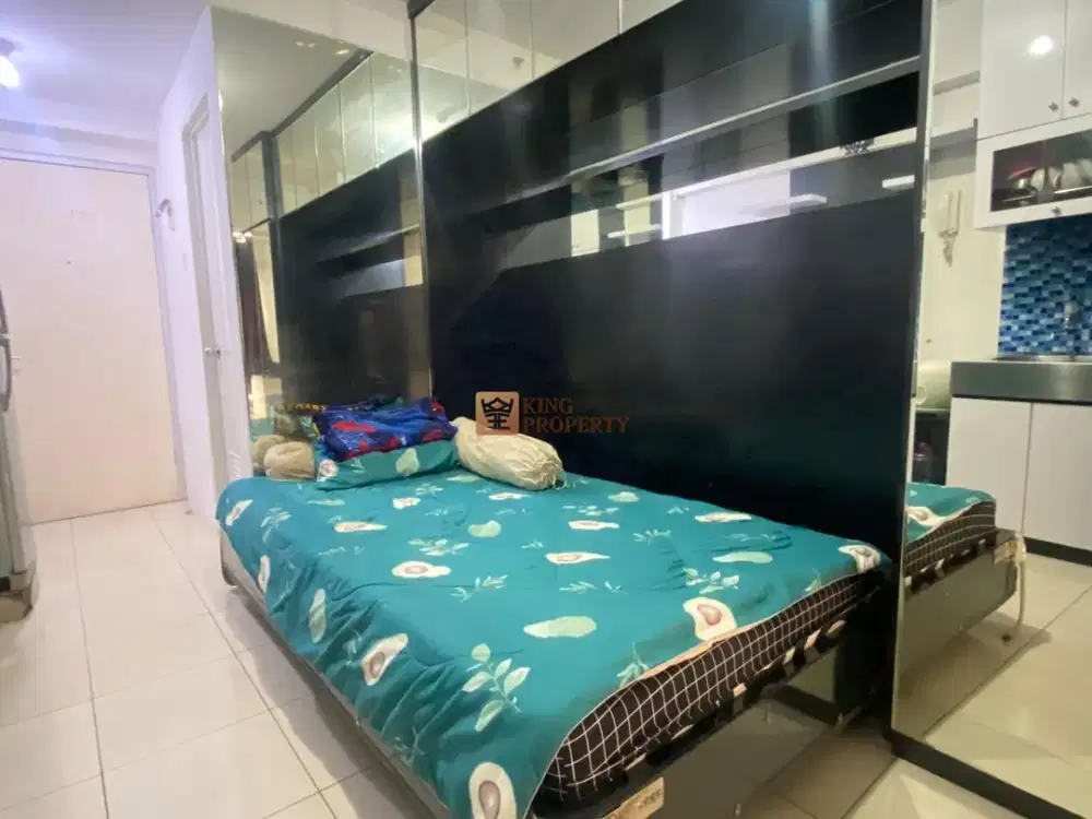 Apartemen Green Bay Pluit Greenbay Studio Full Furnished Lantai Rendah, Tower Depan dengan Akses Drop Off Mudah