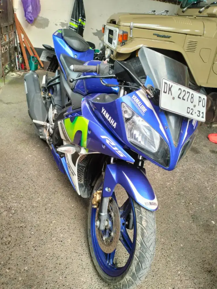 Yamaha. R 15 thn 2016 cash. Bali dharma motor