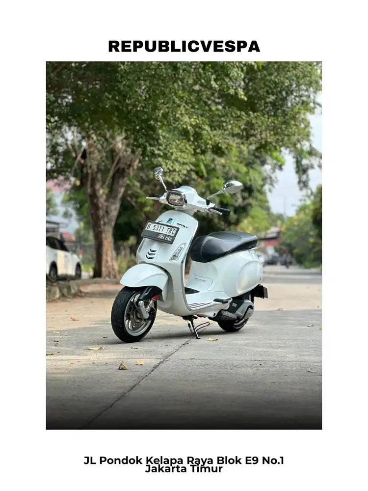 TERMURAH PIAGGIO VESPA SPRINT 150 IGET ABS TH 2019 WARNA WHITE