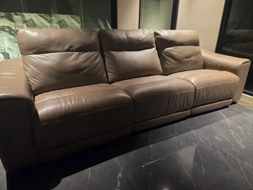 Sofa Recliner electric 3seater Cellini