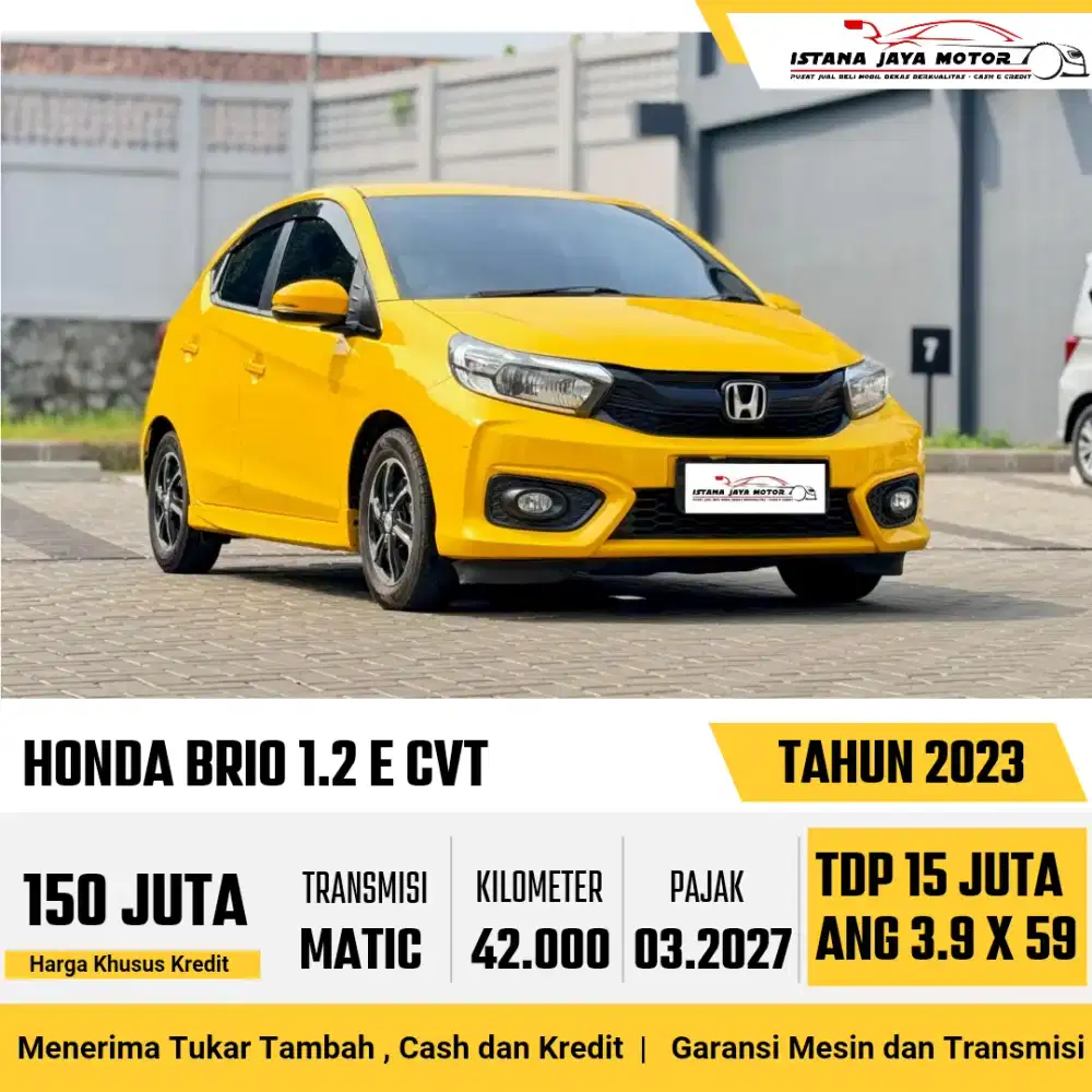HONDA BRIO 1.2 E CVT 2023