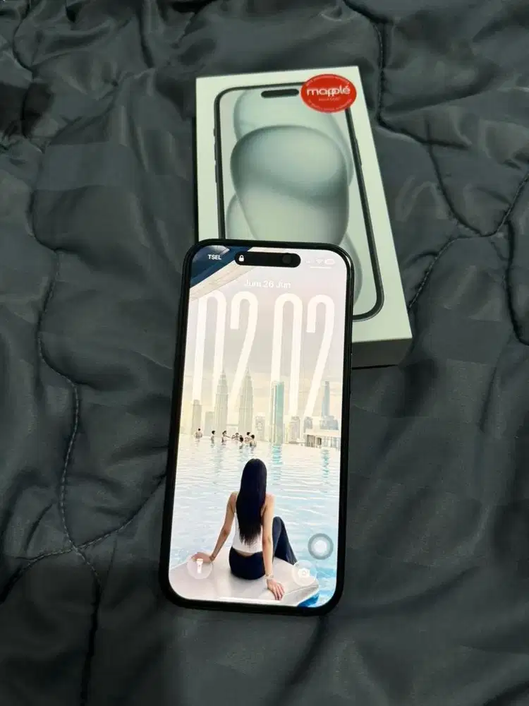 IPHONE 15 128 EX DIGIMAP LENGKAP MULUS!!
