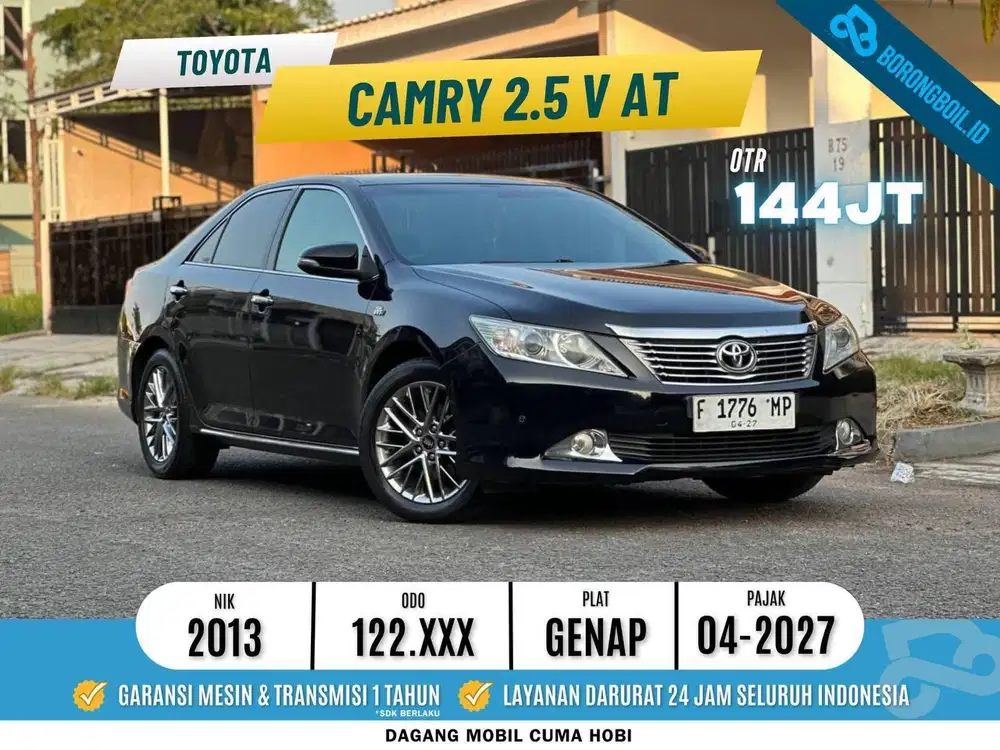 Camry 2.5 V AT 2013 Attitude Black