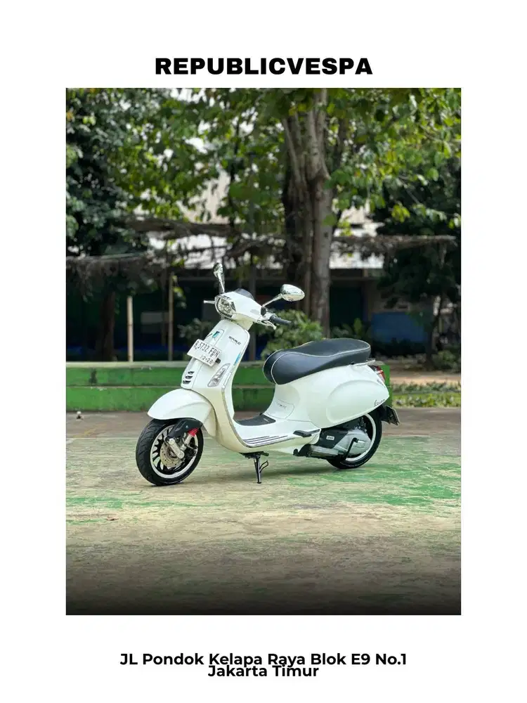 TERMURAH PIAGGIO VESPA SPRINT 150 IGET FACELIFT TH 2020 WARNA WHITE