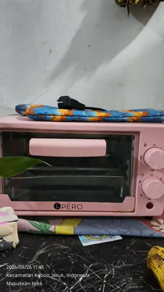 Oven mini pero masih sangat bagus