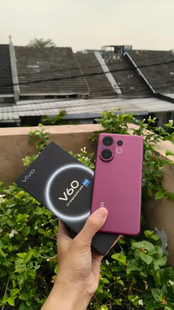 Vivo V60 5G 12+12/256gb Fullset Garansi Resmi