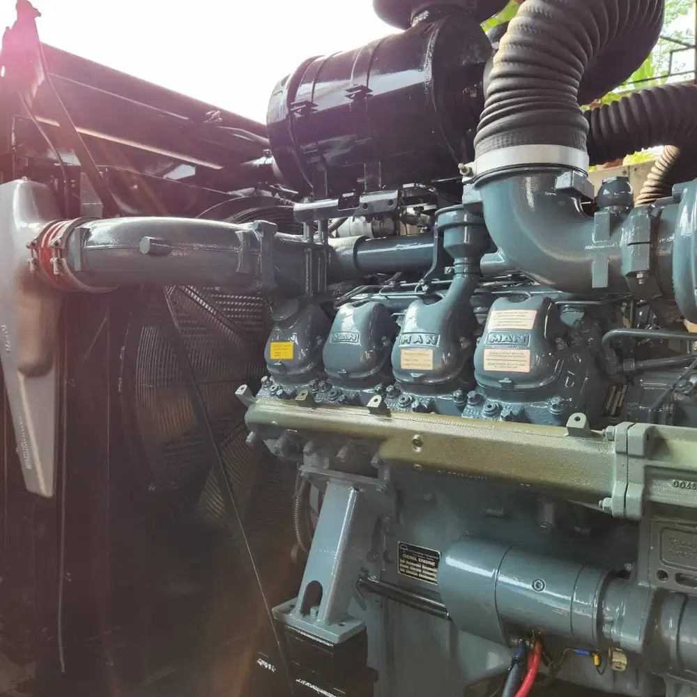 Genset MAN Siemens 400 KVA Open (Second)