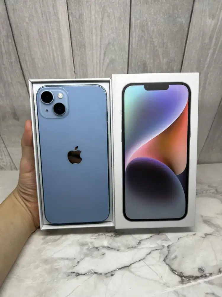 iphone 14 plus 256 Biru