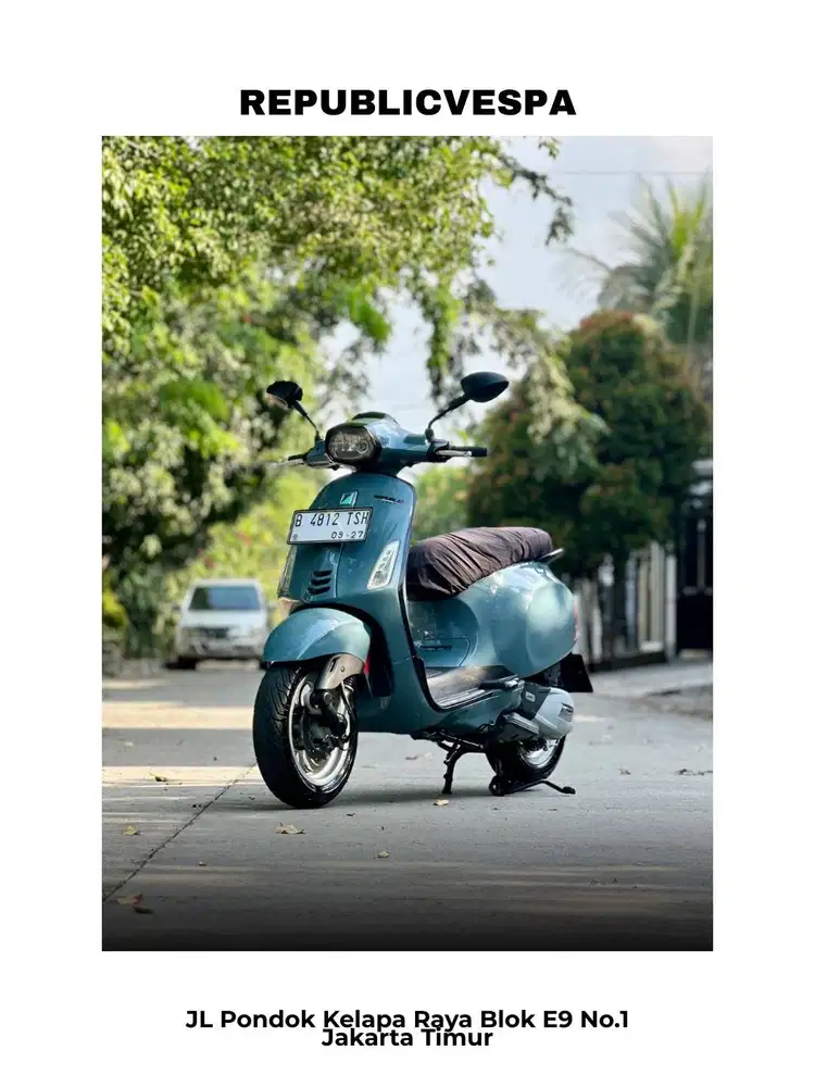 TERMURAH PIAGGIO VESPA SPRINT 150 IGET 3V TH 2017 GREY INTERPRIDO