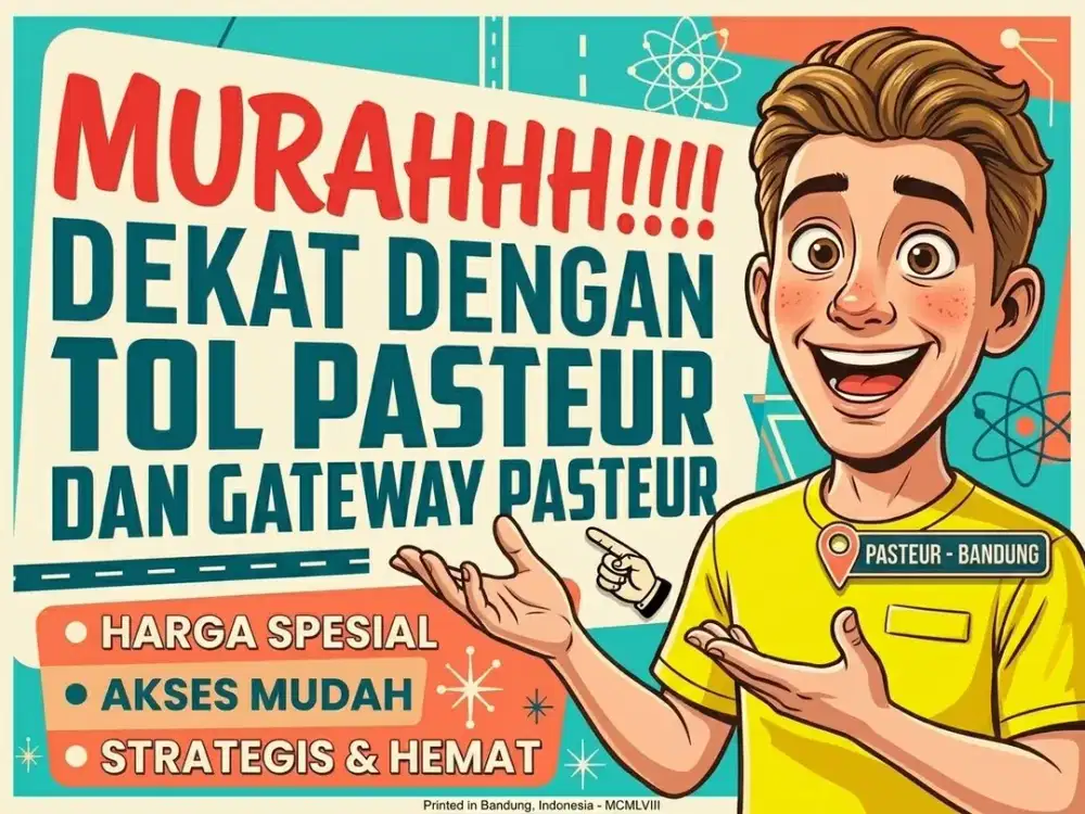 JUAL TANAH DI GUNUNG BATU, SUKARAJA, PASTEUR, BANDUNG KOTA.