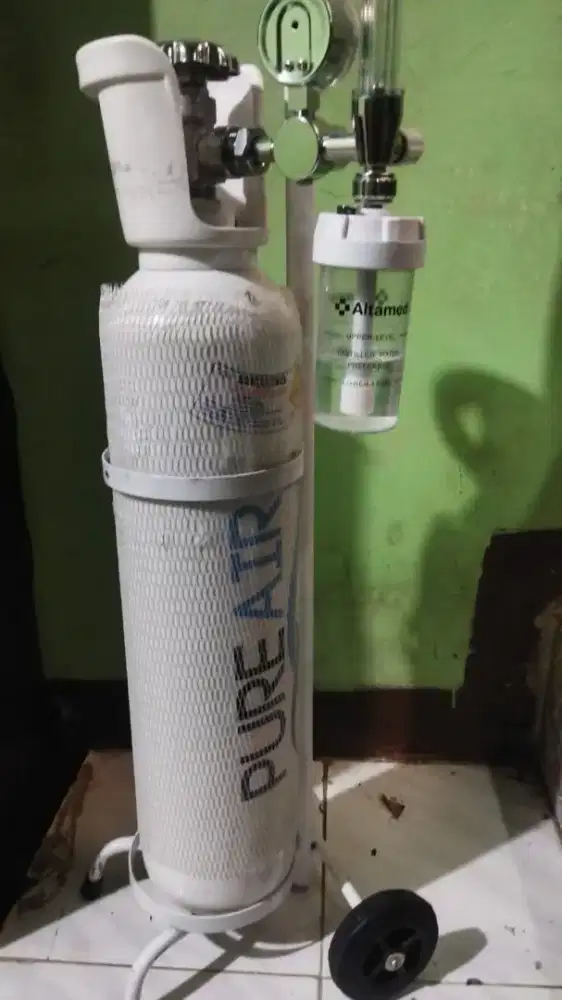 Jual gas oksigen 1m3 dan alat nebu