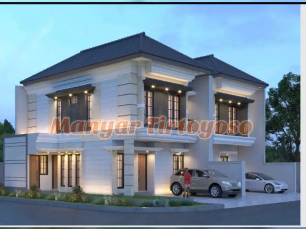 Rumah Hook di Manyar Tirtoyoso Strategis Surabaya Timur