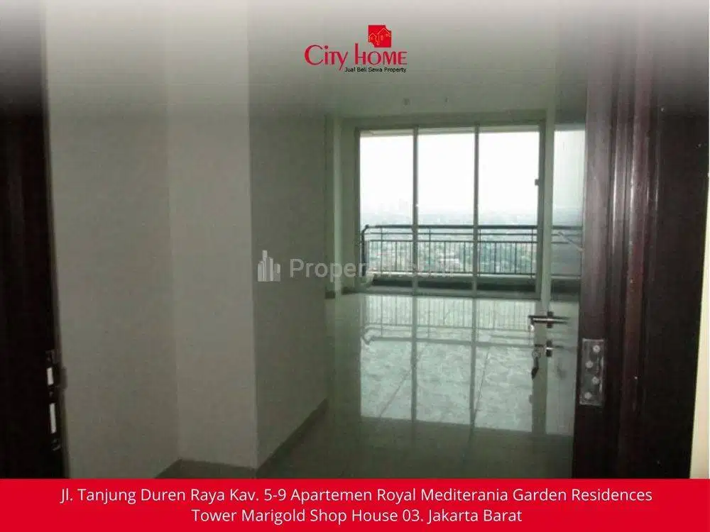 Disewakan Cepat Apartemen 1BR Unfurnished Central Park, Jakarta Barat