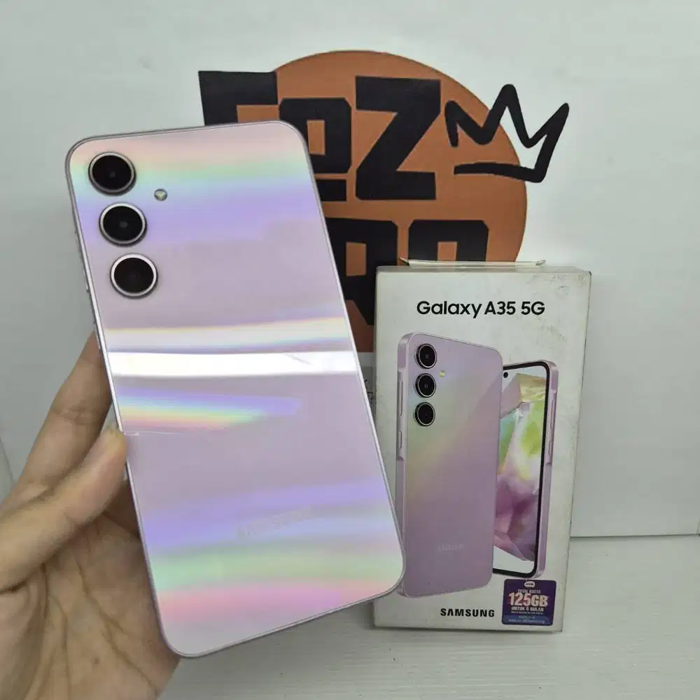 Samsung A35 8/256GB FULLSET Mulus No Minus EX SEIN
