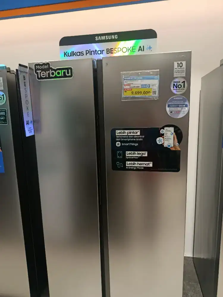 CICILAN KULKAS SAMSUNG REFRIGRATOR SBS BUNGA 0% FREE 2x ANGSURAN