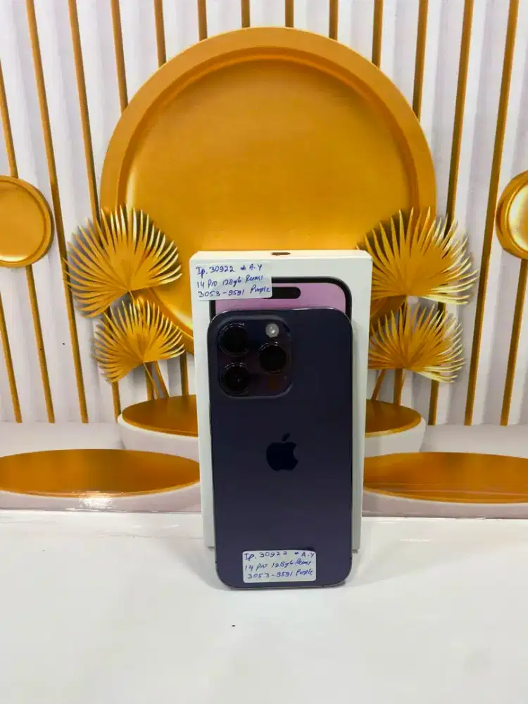 Iphone 14 Pro 128Gb Purple Resmi IBox