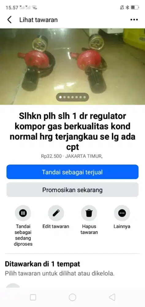 Slhkn plh slh 1 dr regulator kompor gas berkualitas kond normal murah