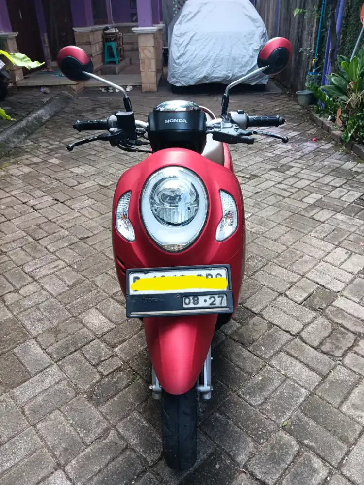 Scoopy merah original 2022