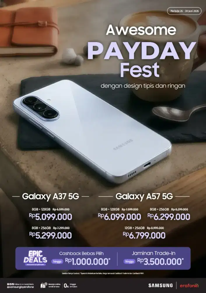 Payday Sale Samsung A37 & A57