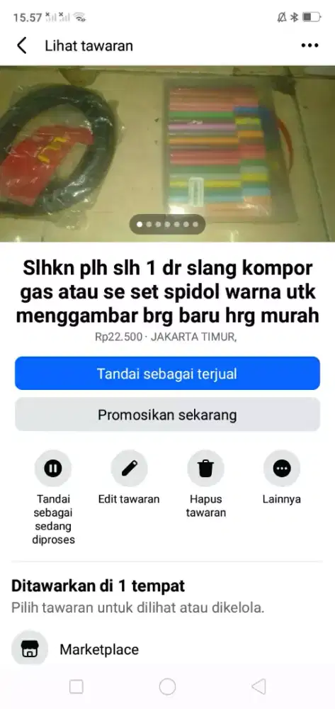 Slhkn plh slh 1 dr slang kompor gas atau sblh nya brg baru hrg murah2