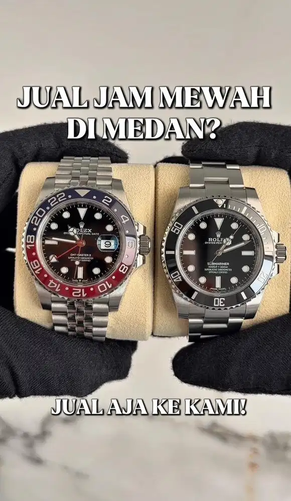 KAMI SIAP BELI JAM TANGAN MEWAH ANDA DI DAERAH MEDAN