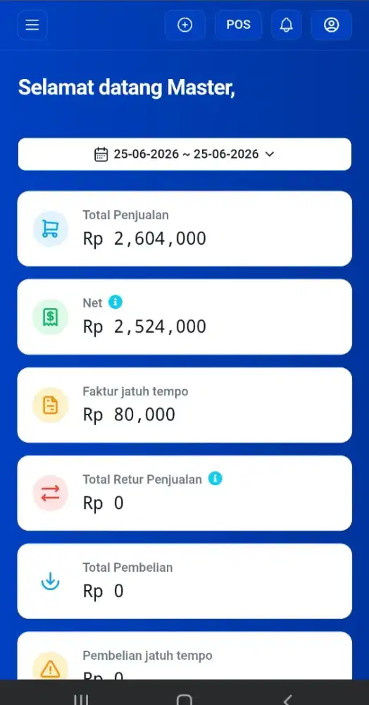 Pembuatan System Kasir/Pos