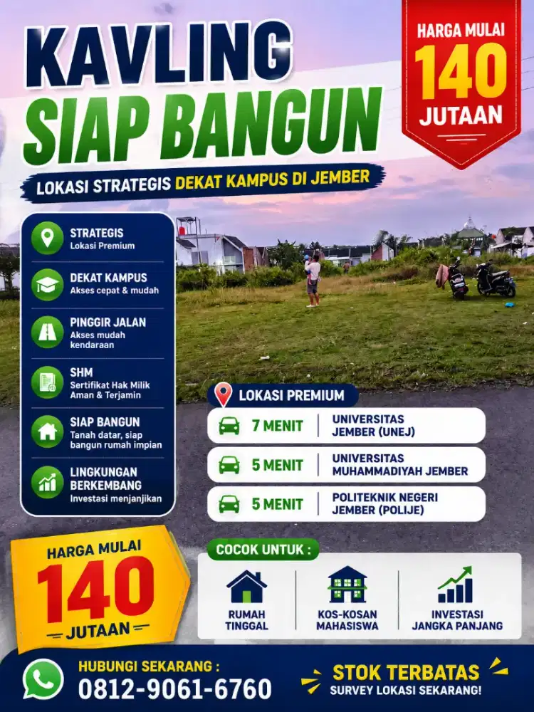 Tanah Siap Bangun Kampus
