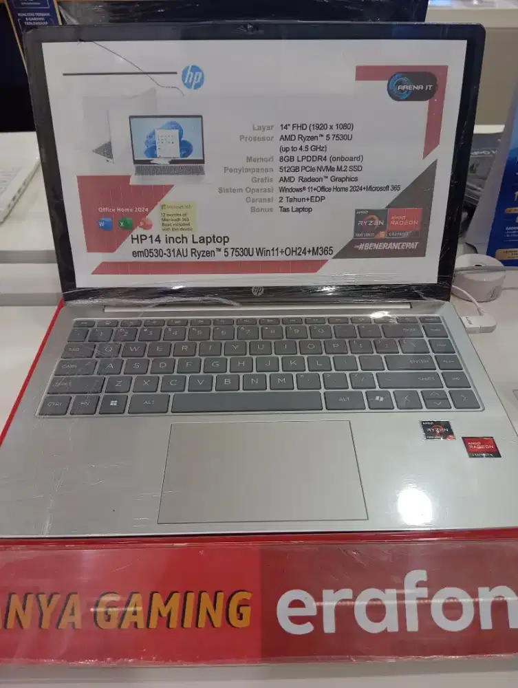HP14-EM0530AU // ASUS ACER LENOVO HP ADVAN ZYREX MSI