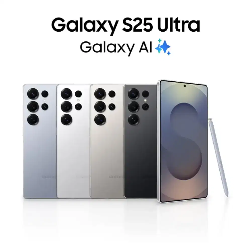PROMO WEEKEND SAMSUNG S25 ULTRA 5G 12/256GB, GARANSI RESMI
