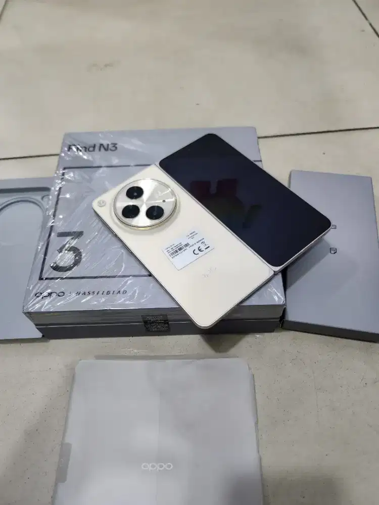 Oppo n3 fold 16/512 warna gold mulus istimewa