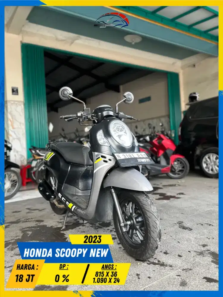 HONDA SCOOPY NEW 2023 MONGGO GERCEP LURR HIKMAH MOTOR KEPUH MALANG