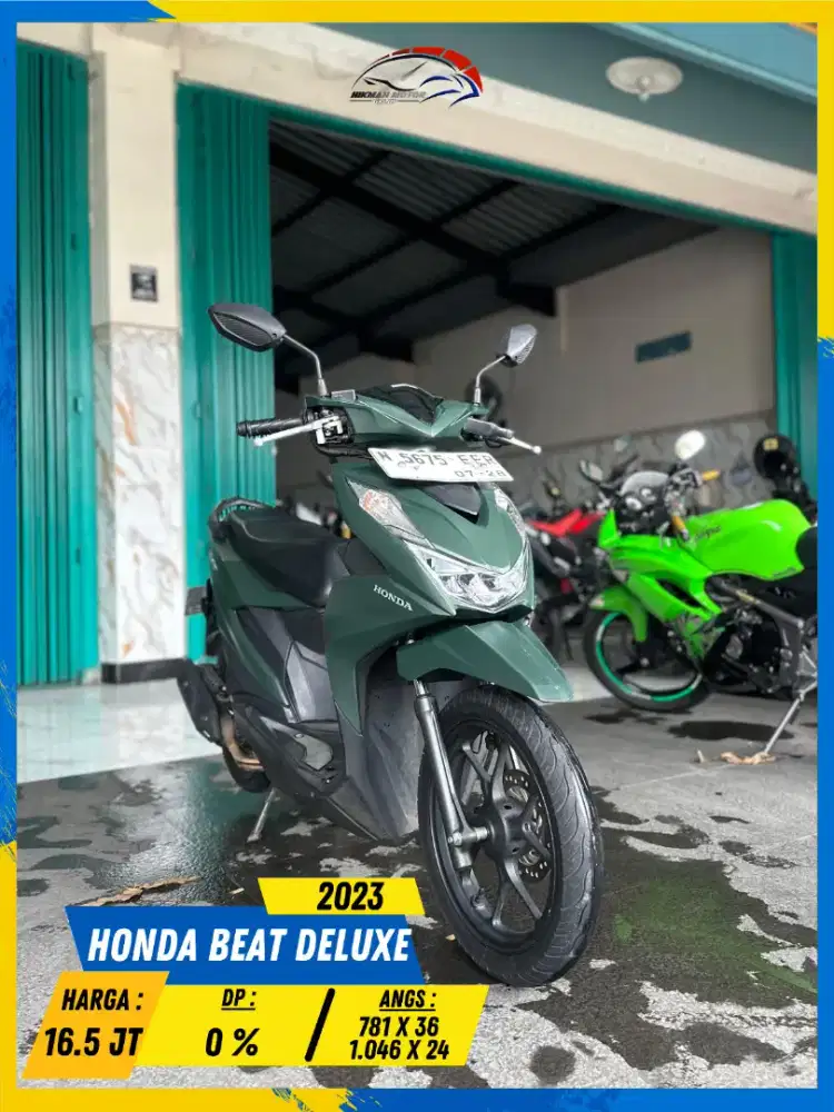 HONDA BEAT DELUXE 2023 MESIN AMAN BOSSKU HIKMAH MOTOR KEPUH MALANG