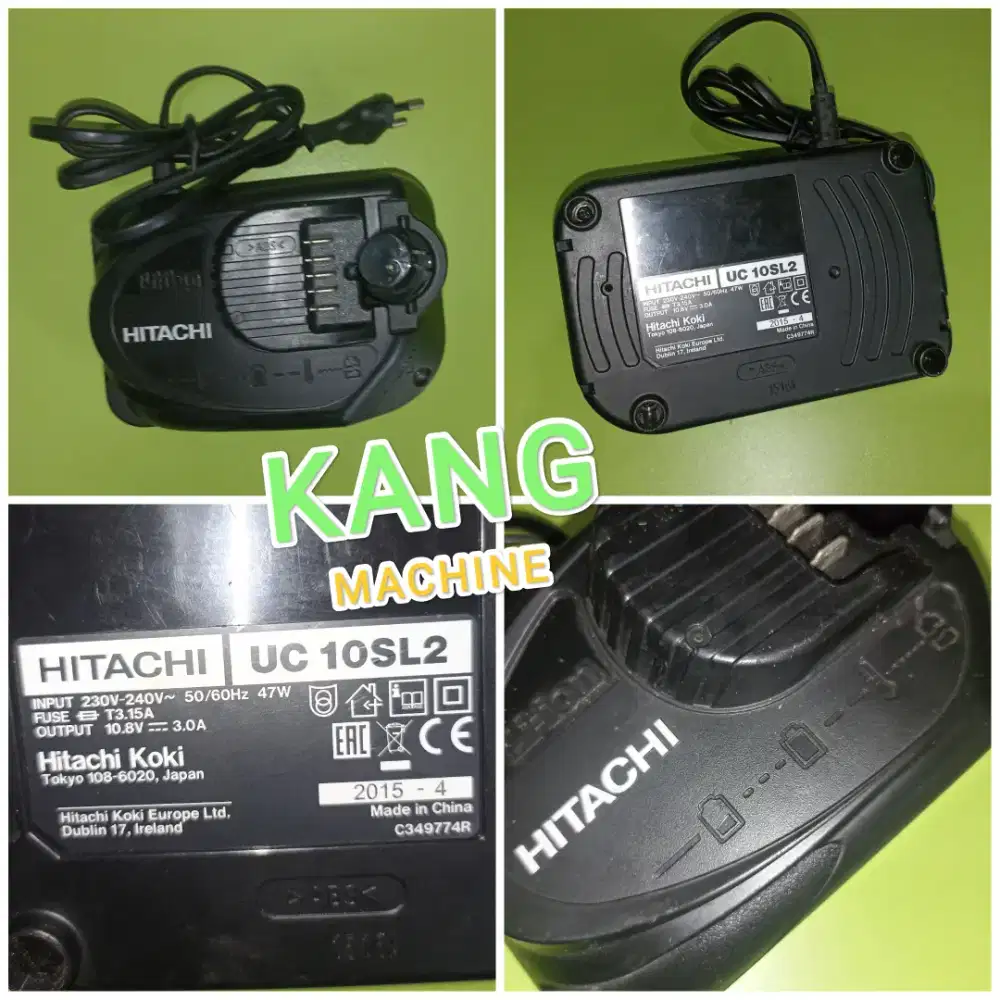 Charger hitachi koki hikoki 10.8V li-on battery pack cordless tools