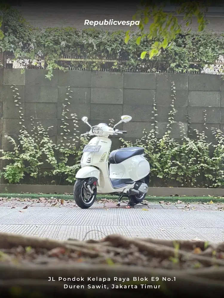 TERMURAH PIAGGIO VESPA SPRINT 150 IGET LED FACELIFT TH 2021 WHITE