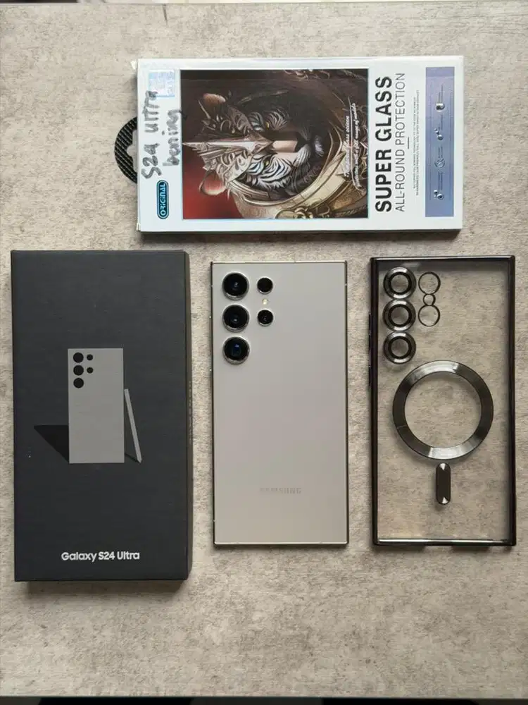 Samsung S24 ULTRA 12/512gb Resmi SEIN Fullset MULUS LIKE NEW