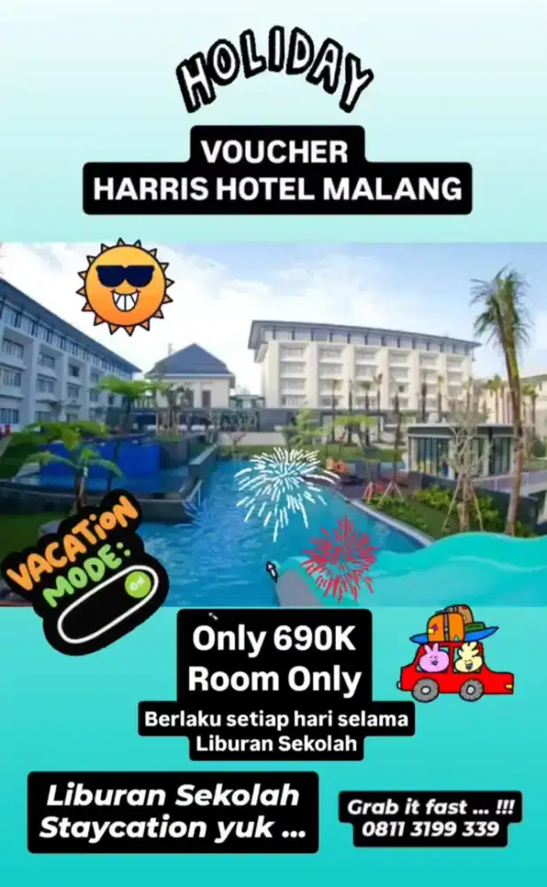 VOUCHER HOTEL HARRIS MALANG LIBURAN SEKOLAH