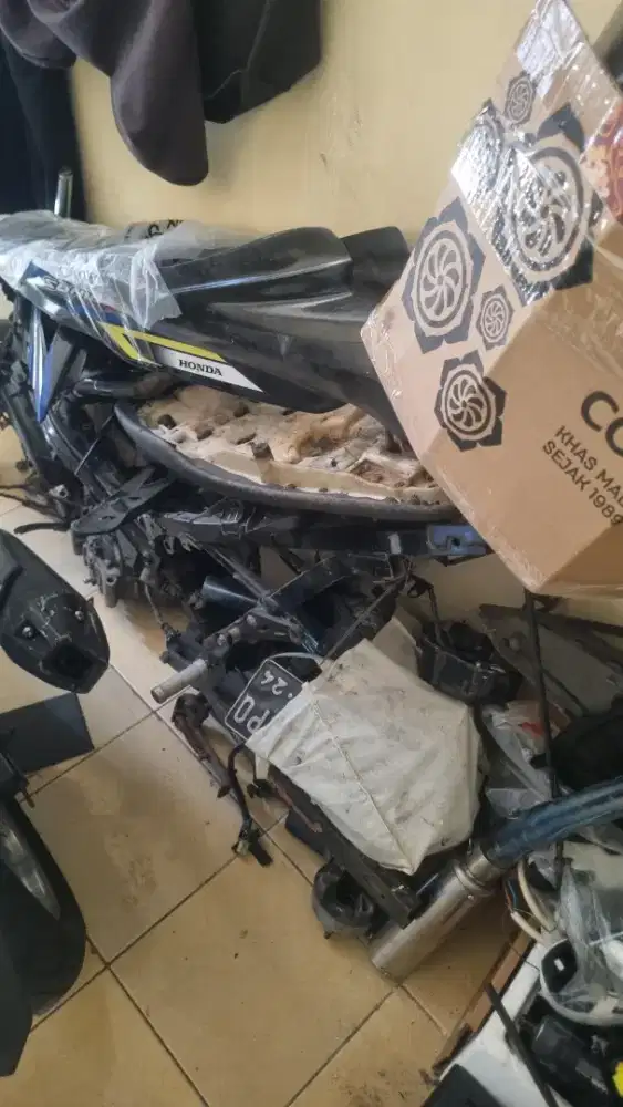 Rangka body sonic 150r 2016