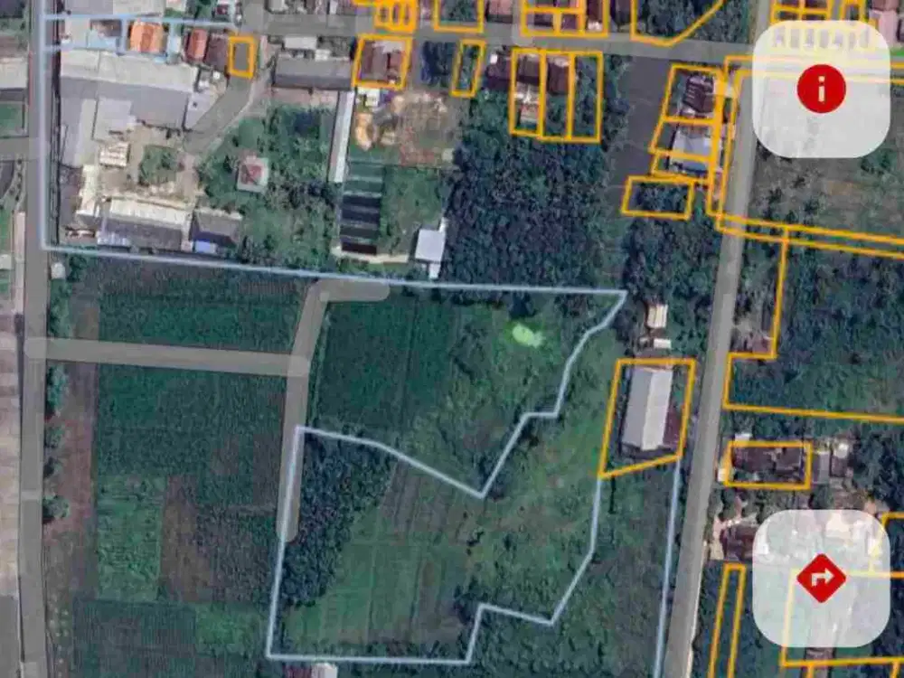 tanah 1,3 hektar di serdang tanjung bintang