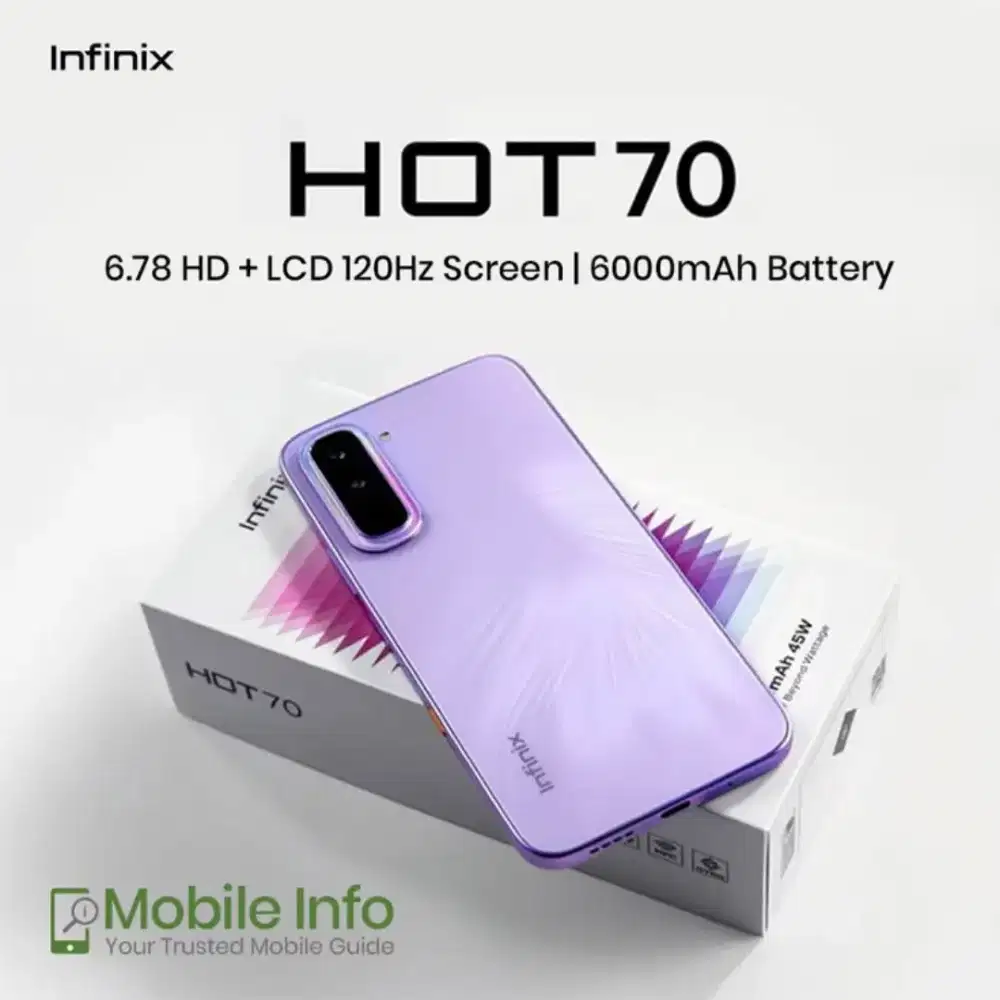Cicilan hp Infinix smart 70 cuma pakai ktp aja