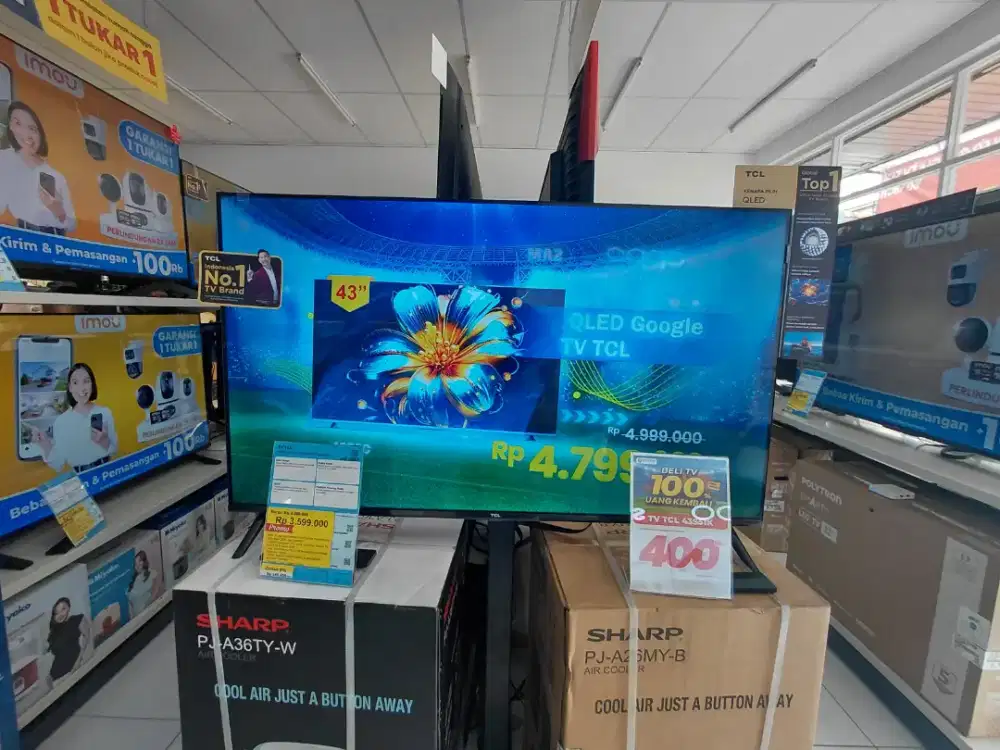 TV TCL 43 Inch Google TV