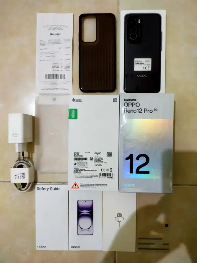 Oppo Reno 12 pro 5G seperti baru 12/512