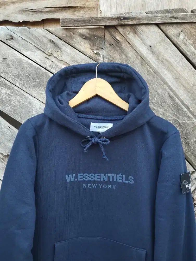 HOODIE W.ESSENTIELS NAVY ORIGINAL