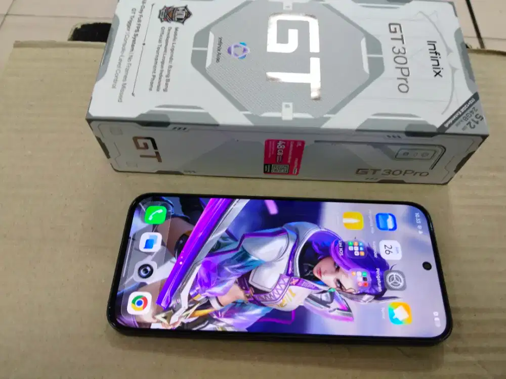 Infinix GT30 Pro Ram 12/512 GB lengkap normal mulus