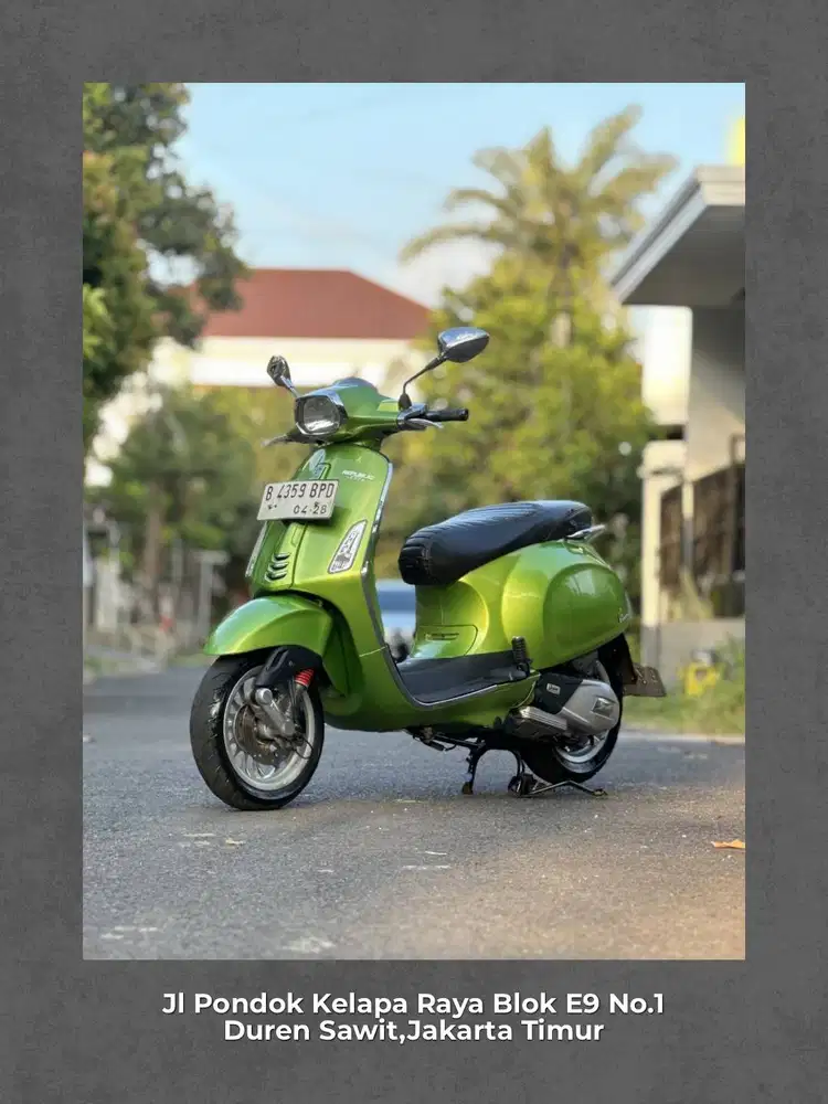 TERMURAH PIAGGIO VESPA SPRINT 150 IGET 3V IE Tahun 2017 ESPERANZA