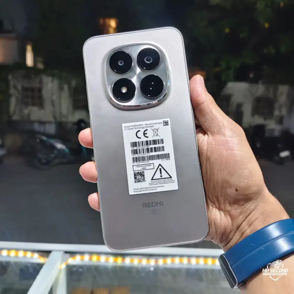 Xiaomi redmi note 15 pro ram 8/256GB lengkap normal mulus seperti baru