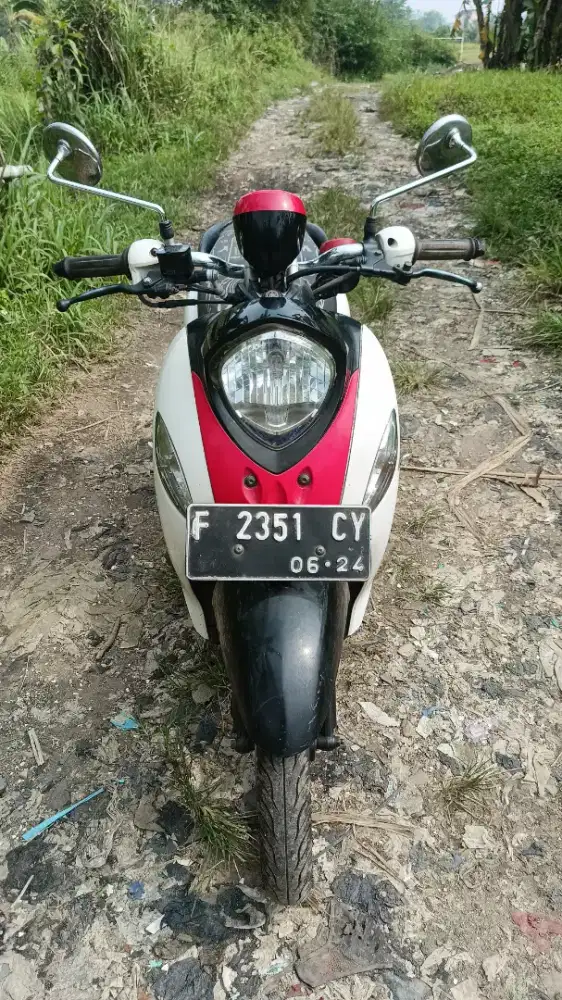 Fino injeksi tahun 2014 plat f kota bgor pajak 2024 lengkap tagan pert