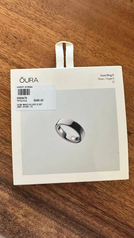 Oura Ring Gen 5–Like New/Open Sealed–Never Worn–Full Set+Invoic