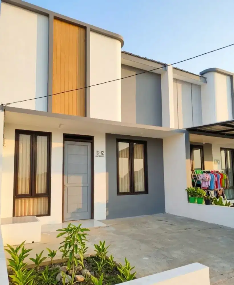 Rumah di jual minimalis modern dekat pusat perbelanjaan