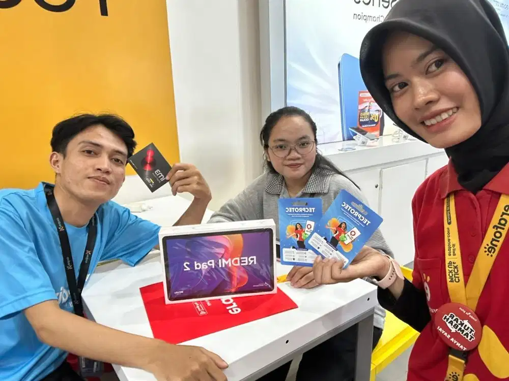 tuker tab redmi pad 2 gratis garasi kerusakan atau kuota internet