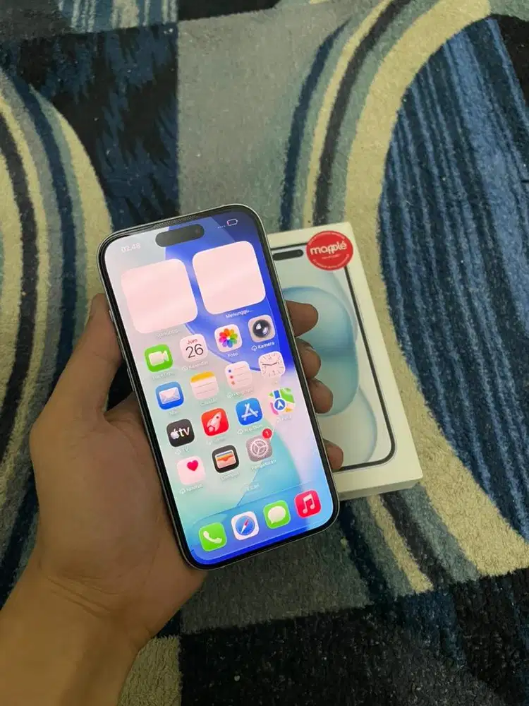 Iphone 15 128gb iBox Fullset Original